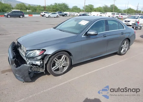 2018 Mercedes-Benz E 300 z USA, uszkodzony, nr VIN WDDZF4JB9JA476018